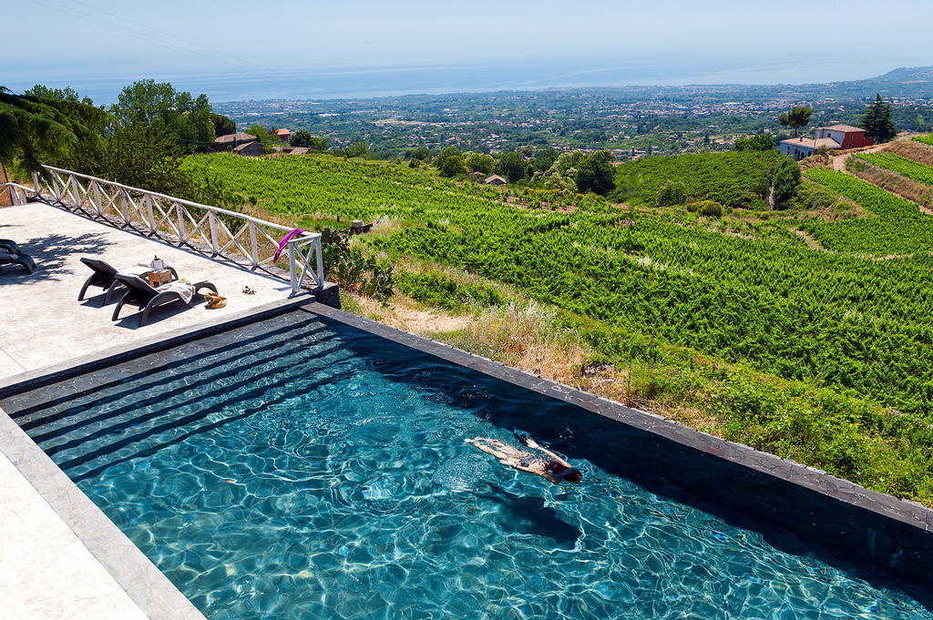 Wine Resort Villagrande Milo Bagian luar foto